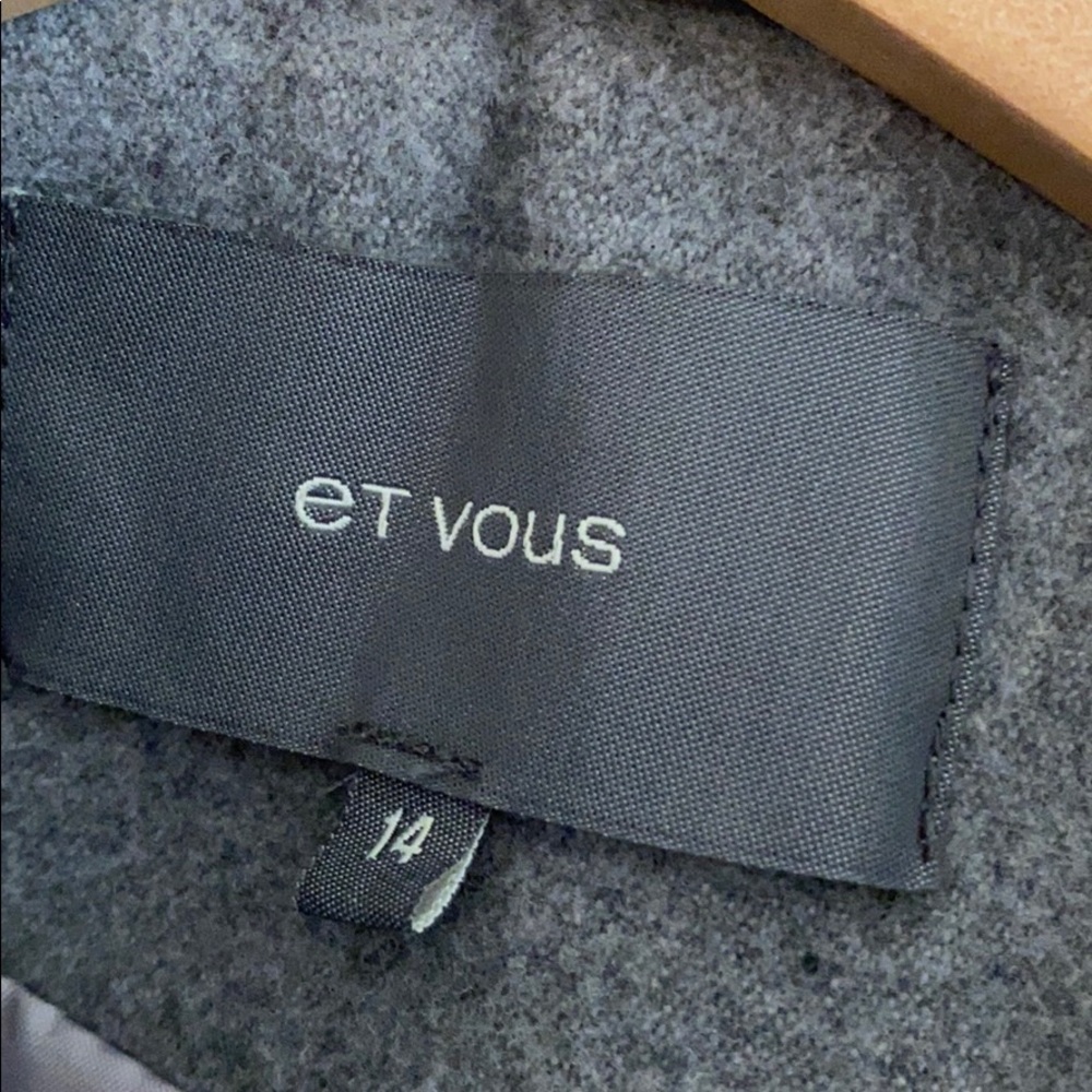 Gray Pea Coat - image 8